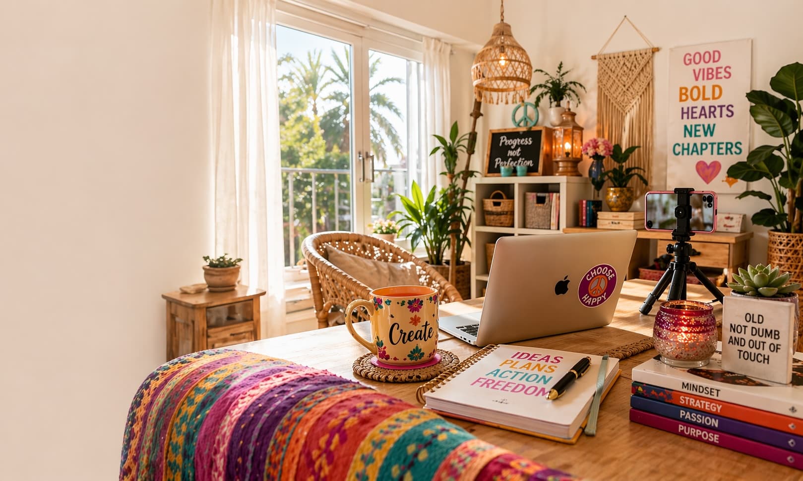 Hippy Chick Life — hero lifestyle photograph